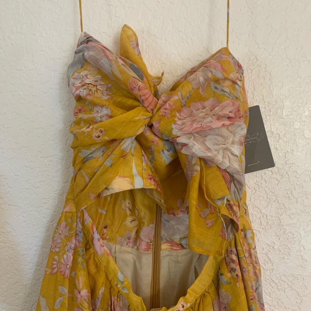 Yellow Zimmermann Confetti Dress - Picture 3 of 8